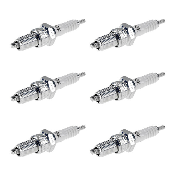 6 Spark Plugs with flat seal seat NGK IAM expertise for YAMAHA and others