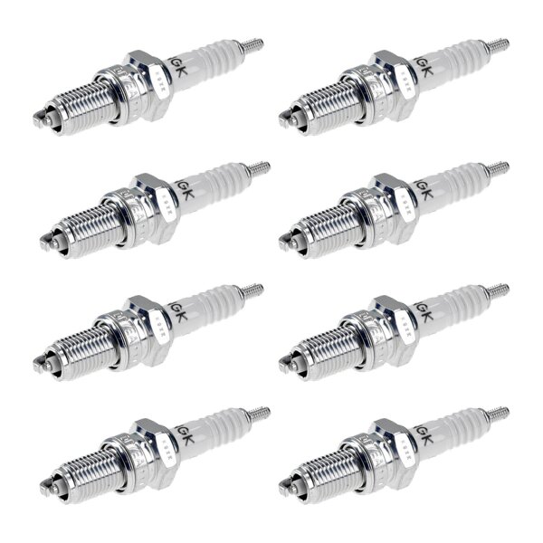 8 Spark Plugs with flat seal seat NGK IAM expertise for YAMAHA and others