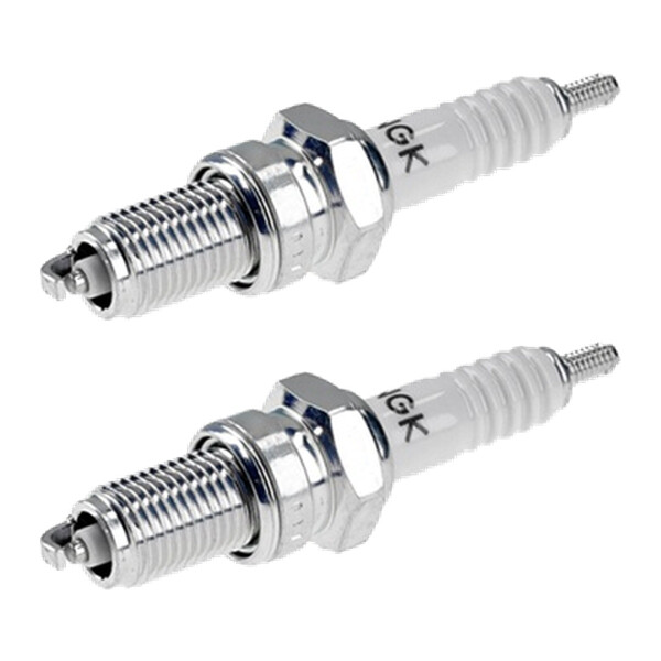 2 Spark Plugs with flat seal seat NGK aftermarket expertise for HONDA and others