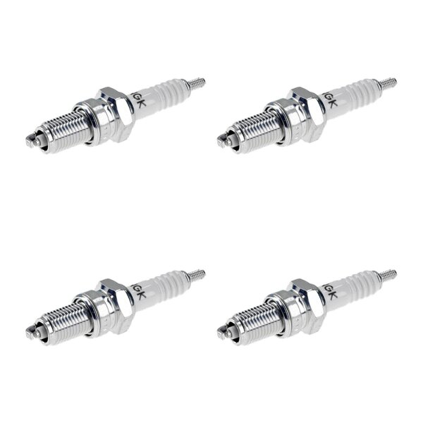 4 Spark Plugs with flat seal seat NGK aftermarket expertise for HONDA and others