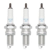 3 Zündkerzen mit Flachdichtsitz NGK...