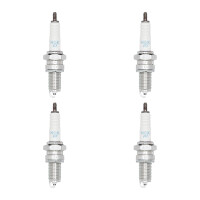 4 Zündkerzen mit Flachdichtsitz NGK...