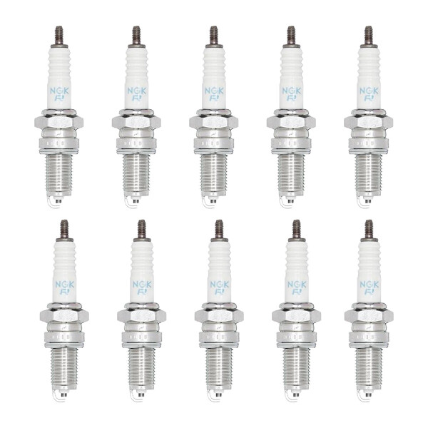 10 Spark Plugs with flat seal seat NGK IAM expertise for HONDA and others