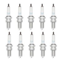 10 Spark Plugs with flat seal seat NGK IAM expertise for...