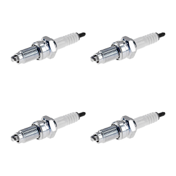 4 Spark Plugs with flat seal seat NGK aftermarket expertise for HONDA and others