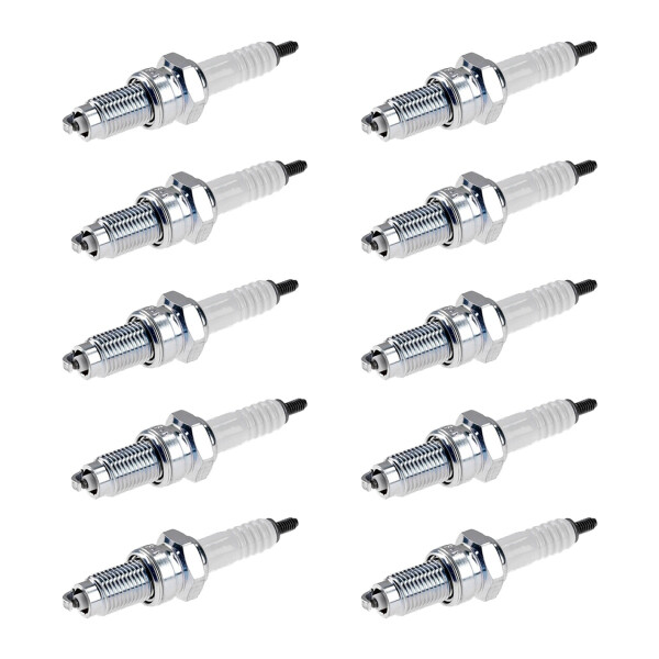 10 Spark Plugs with flat seal seat NGK IAM expertise for HONDA and others