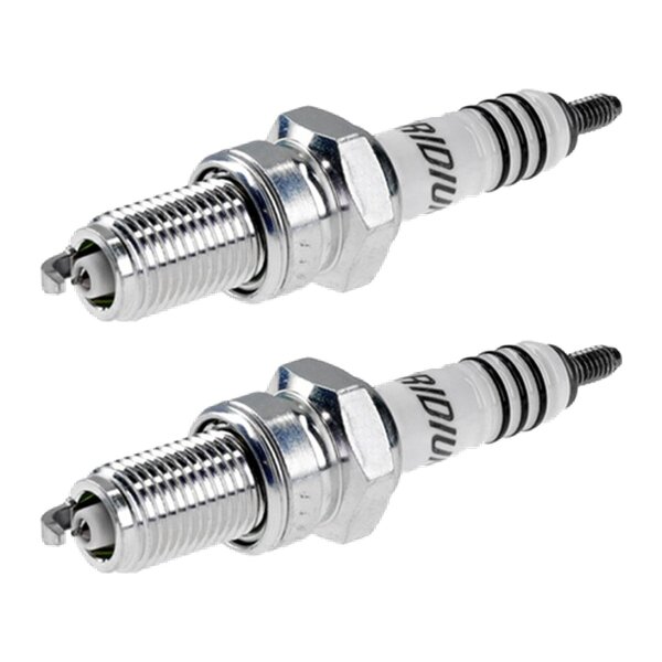 2 Zündkerzen mit Flachdichtsitz NGK IAM-Expertise Iridium IX für u.a. YAMAHA
