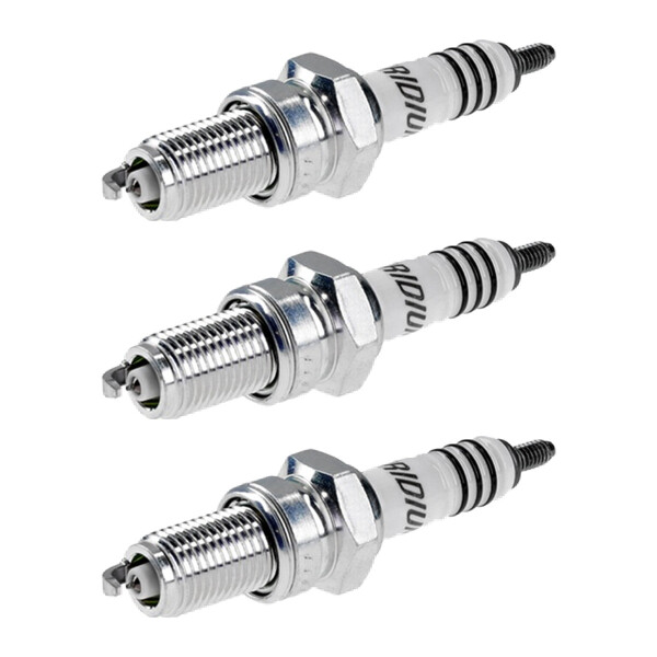 3 Spark Plugs with flat seat NGK IAM-Expertise Iridium IX for YAMAHA and others