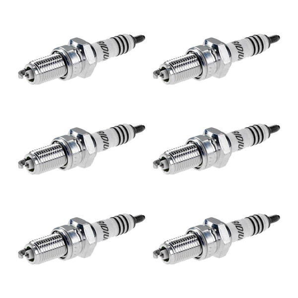 6 Spark Plugs with flat seat NGK IAM-Expertise Iridium IX for YAMAHA and others