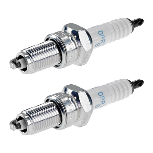 2 Spark Plugs with flat seal seat NGK IAM expertise for YAMAHA and others