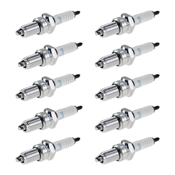10 Spark Plugs with flat seal seat NGK IAM expertise for YAMAHA and others