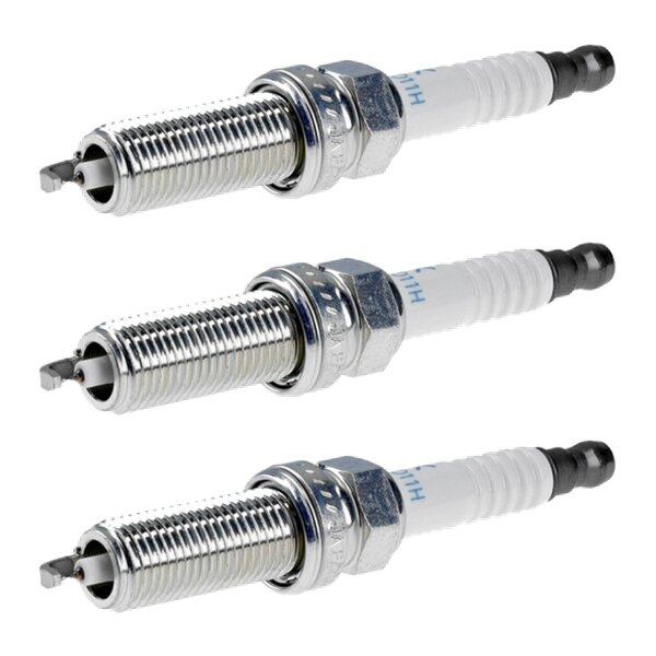 3 Spark Plugs fixed SAE connection NGK aftermarket expertise for NISSAN QASHQAI