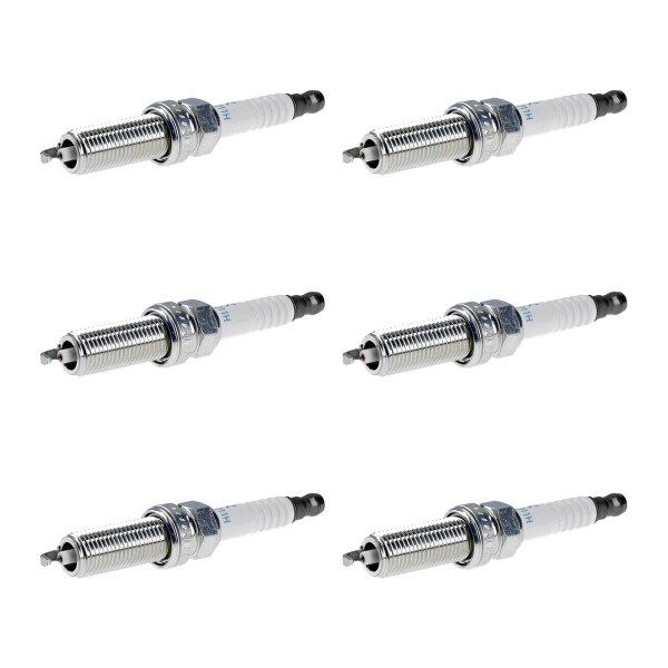 6 Spark Plugs fixed SAE connection NGK aftermarket expertise for NISSAN QASHQAI