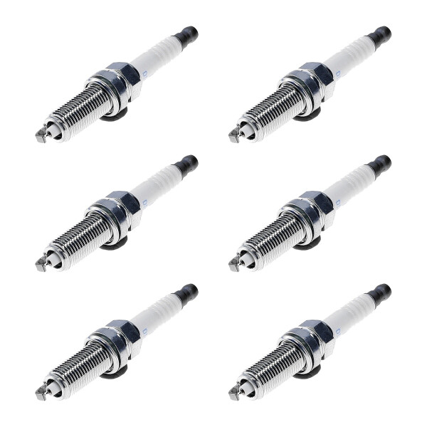 6 Spark Plugs fixed SAE connection NGK aftermarket expertise for e.g. SUBARU XV