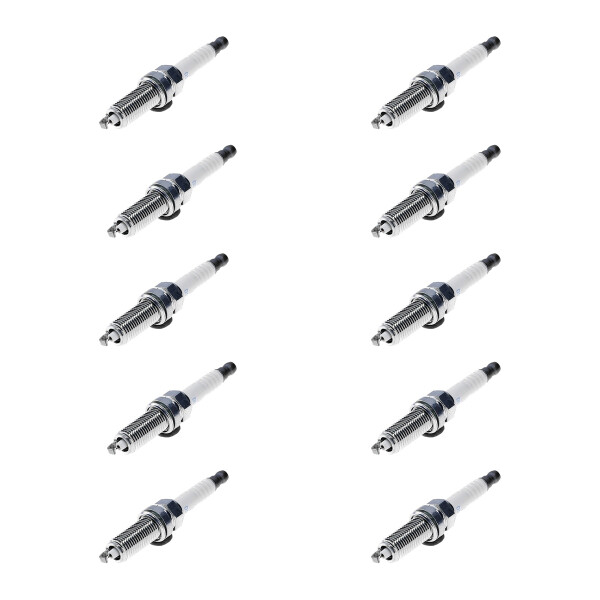 10 Spark Plugs fixed SAE connection NGK aftermarket expertise for e.g. SUBARU XV