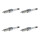 4 Spark Plugs fixed SAE connection NGK aftermarket expertise for NISSAN PATROL