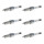 6 Spark Plugs fixed SAE connection NGK aftermarket expertise for NISSAN PATROL