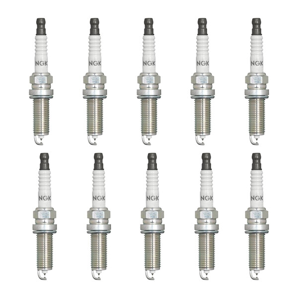 10 Spark Plugs suppressed 5 kOhm NGK suitable for TOYOTA C-HR and others