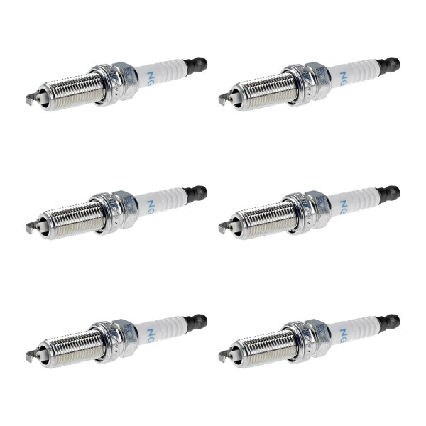 6 Spark Plugs fixed SAE connection NGK suitable for e.g. RENAULT KOLEOS