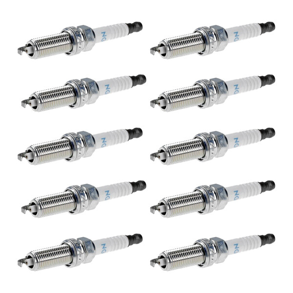10 Spark Plugs fixed SAE connection NGK suitable for e.g. RENAULT KOLEOS