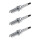 3 Spark Plugs fixed SAE connection NGK aftermarket expertise for e.g. LEXUS NX