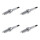 4 Spark Plugs fixed SAE connection NGK aftermarket expertise for e.g. LEXUS NX