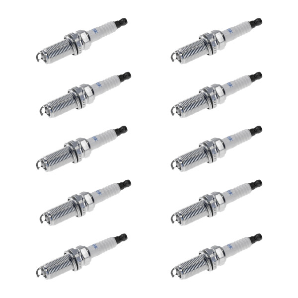 10 Spark Plugs fixed SAE connection NGK aftermarket expertise for e.g. LEXUS NX