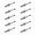 10 Spark Plugs fixed SAE connection NGK aftermarket expertise for e.g. LEXUS NX