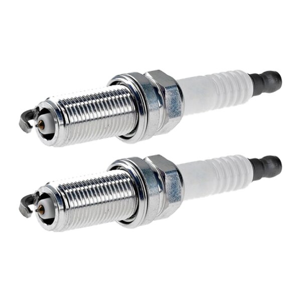 2 Spark Plugs fixed SAE connection NGK aftermarket expertise for e.g. SAAB 9-3