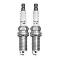 2 Spark Plugs with flat seal seat NGK IAM expertise for...