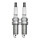 2 Spark Plugs with flat seal seat NGK IAM expertise for LEXUS GS and others