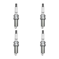 4 Spark Plugs with flat seal seat NGK IAM expertise for...