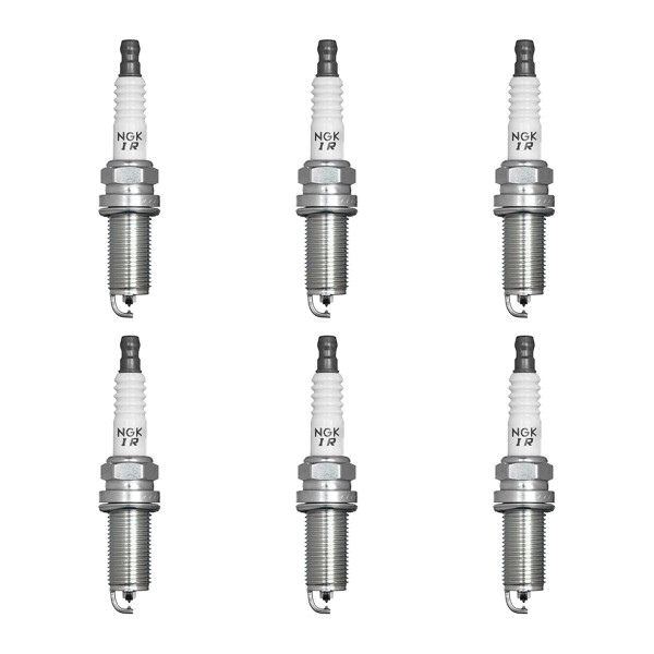 6 Spark Plugs with flat seal seat NGK IAM expertise for LEXUS GS and others