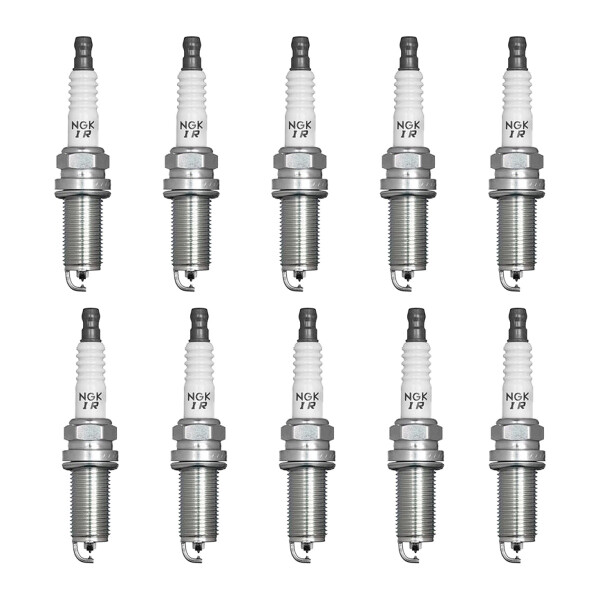 10 Spark Plugs with flat seal seat NGK IAM expertise for LEXUS GS and others
