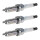 3 Spark Plugs with flat seal seat NGK suitable for HONDA JAZZ and others
