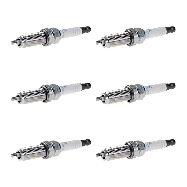 6 Spark Plugs with flat seal seat NGK suitable for HONDA JAZZ and others