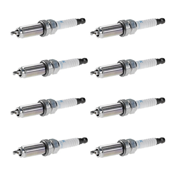 8 Spark Plugs with flat seal seat NGK suitable for HONDA JAZZ and others