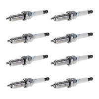 8 Spark Plugs with flat seal seat NGK suitable for HONDA...