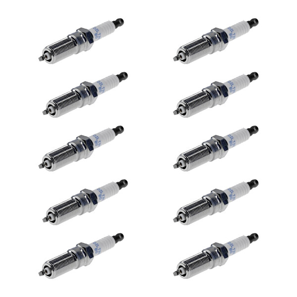 10 Spark Plugs fixed SAE connection NGK suitable for FORD FIESTA and others