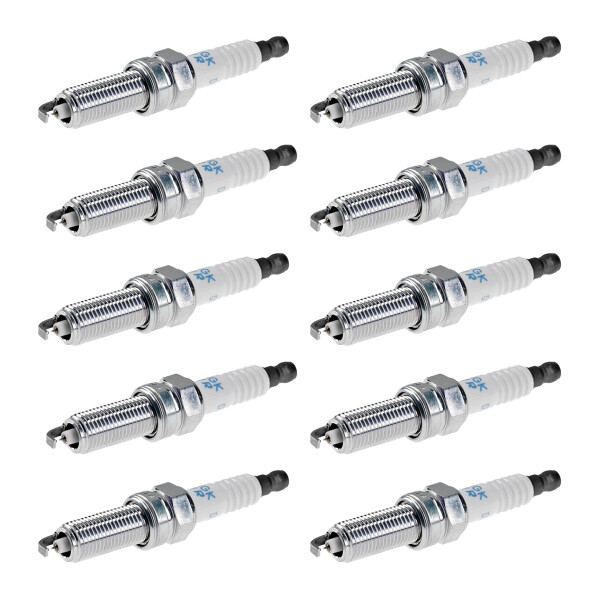 10 Spark Plugs fixed SAE connection NGK IAM-Expertise for MITSUBISHI OUTLANDER
