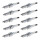 10 Spark Plugs fixed SAE connection NGK IAM-Expertise for MITSUBISHI OUTLANDER