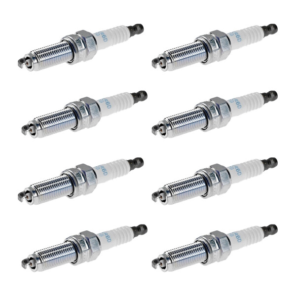8 Spark Plugs fixed SAE connection NGK for e.g. MITSUBISHI OUTLANDER