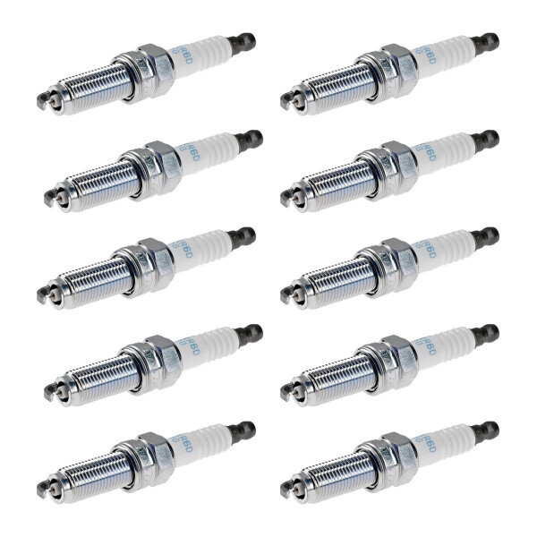 10 Spark Plugs fixed SAE connection NGK for e.g. MITSUBISHI OUTLANDER