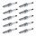 10 Spark Plugs fixed SAE connection NGK for e.g. MITSUBISHI OUTLANDER