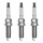 3 Zündkerzen entstört 5 kOhm NGK Aftermarket-Expertise für RENAULT MEGANE