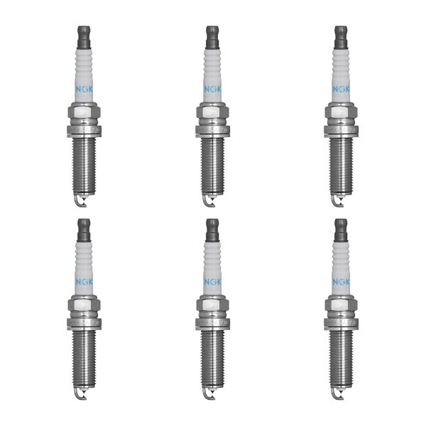 6 Zündkerzen entstört 5 kOhm NGK Aftermarket-Expertise für RENAULT MEGANE