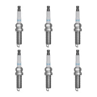 6 Zündkerzen entstört 5 kOhm NGK...