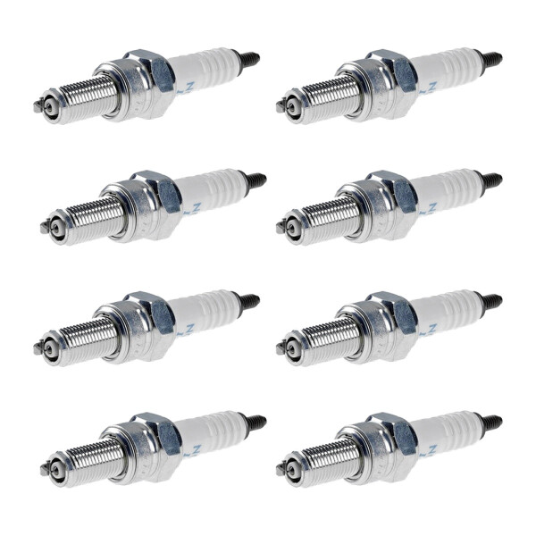 8 Spark Plugs with flat seal seat NGK IAM expertise for YAMAHA and others