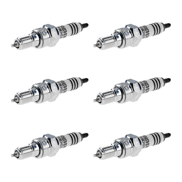6 Zündkerzen 1-Masseelektrode NGK IAM-Expertise Iridium IX für u.a. HONDA