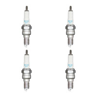 4 Spark Plugs with flat seal seat NGK Quick Aftermarket...